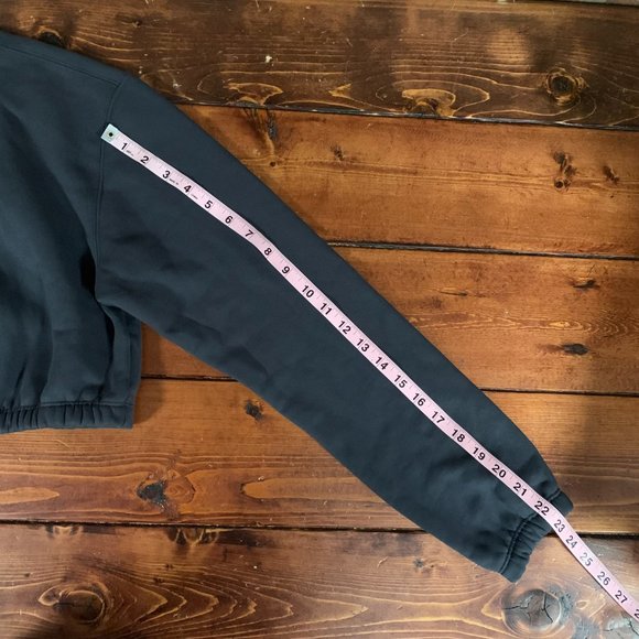 Adidas Cropped Half Zip Small Streetwear Women's Cotton Blend Sweatshirt  EUC - Picture 15 of 16